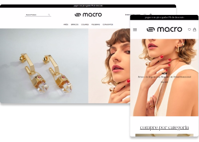 Mockup de acessórios